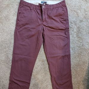 LL Bean Signature Canvas Cloth Plants, Slim Straight 36x32